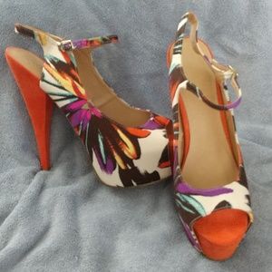 Floral Heels